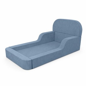 Multifunctional Modular Kids Sofa Bed High Density Foam Toddler Floor Lounge Bed