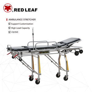 RED LEAF Aluminum Alloy Bariatric Ambulance Stretcher