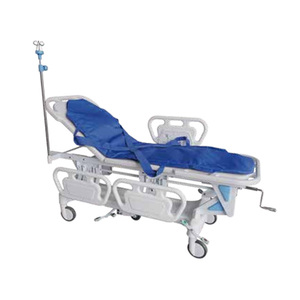 Luxurious Hydraulic Patient Stretcher ABS Emergency Trolley Ambulance Stretcher for Hospital