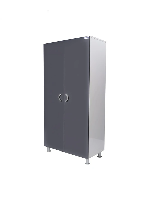 ERP-6292 Double Door Wooden Hospital Wardrobe by Erpomed