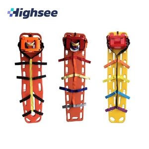 CE Approved HDPE Spine Board Stretcher X-ray Translucent Backboard