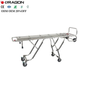 220kg Capacity Adjustable PVC Medical Stretcher Emergency Body Transport Stretcher