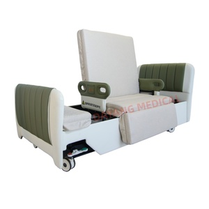 Family Multi-functional Electric Rotating Hospital Paralyzed Patient Bed