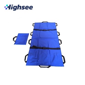 Outdoor Folding Stretcher Bulk Wholesale OEM Emergency Rescue Canvas