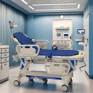 Hydraulic Adjustable Patient Transfer Bed Hospital Stretcher Trolley